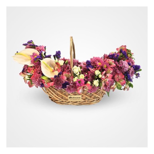 Arghavan Garden Flower Basket
